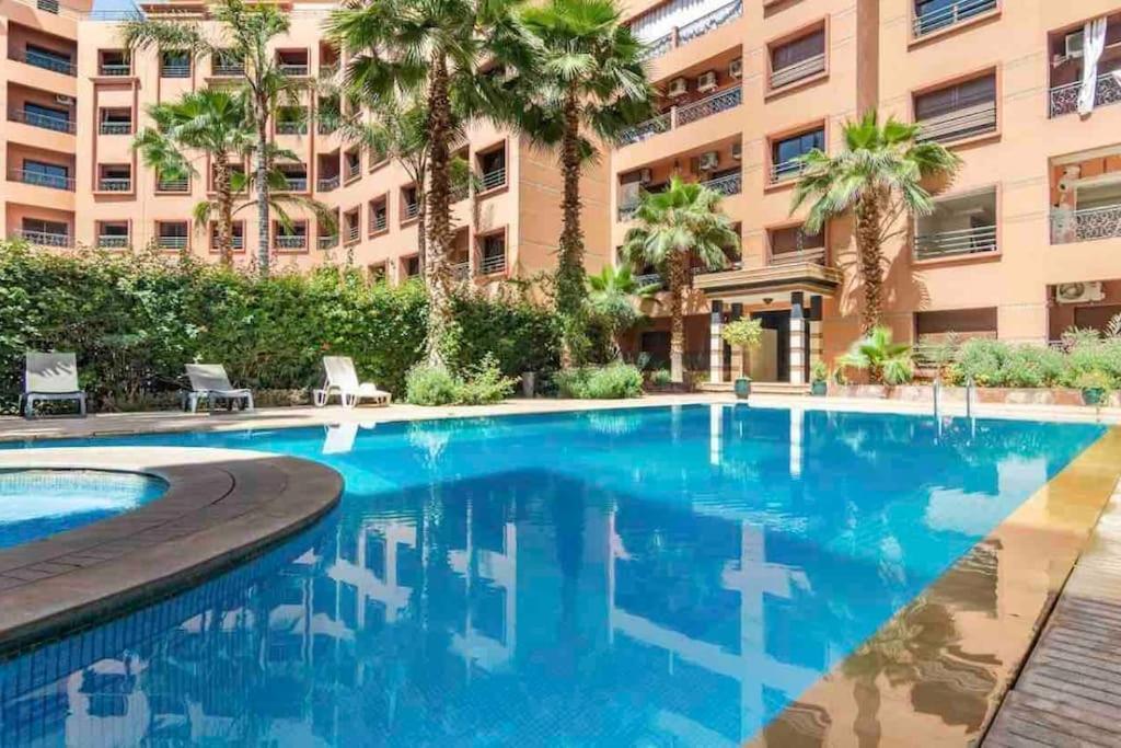 Appartement Marrakech Hivernage N54 Residence Caprice Palace มาร์ราเกช ภายนอก รูปภาพ