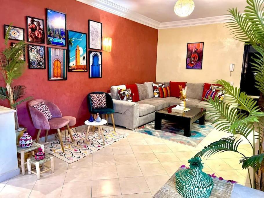 Appartement Marrakech Hivernage N54 Residence Caprice Palace มาร์ราเกช ภายนอก รูปภาพ