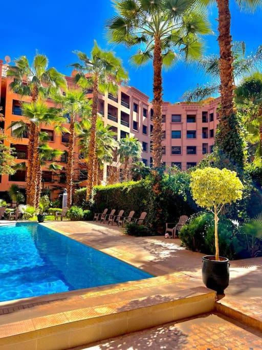 Appartement Marrakech Hivernage N54 Residence Caprice Palace มาร์ราเกช ภายนอก รูปภาพ