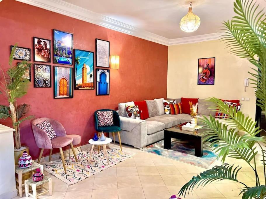 Appartement Marrakech Hivernage N54 Residence Caprice Palace มาร์ราเกช ภายนอก รูปภาพ