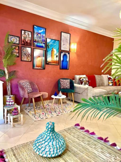 Appartement Marrakech Hivernage N54 Residence Caprice Palace มาร์ราเกช ภายนอก รูปภาพ