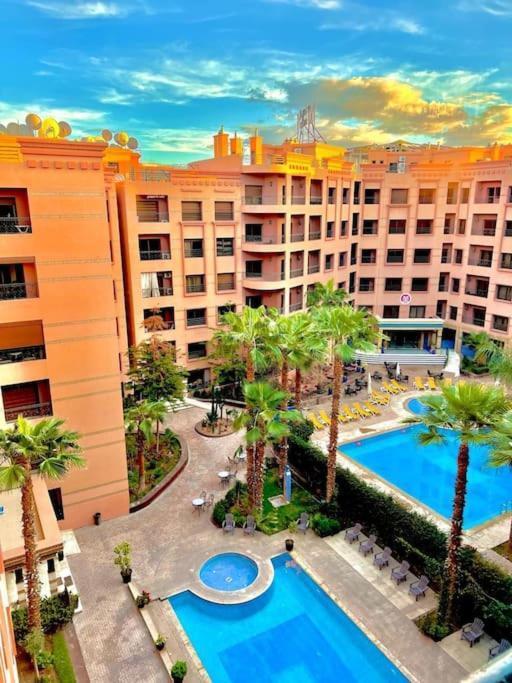 Appartement Marrakech Hivernage N54 Residence Caprice Palace มาร์ราเกช ภายนอก รูปภาพ