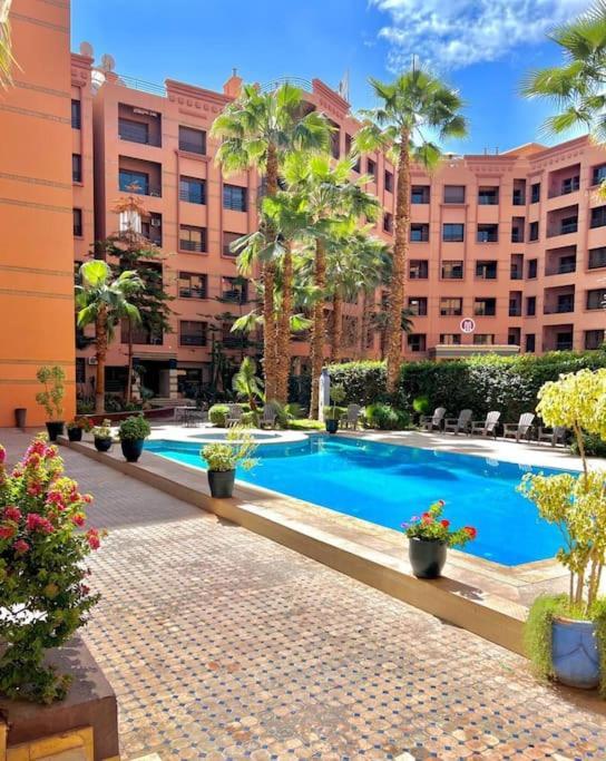 Appartement Marrakech Hivernage N54 Residence Caprice Palace มาร์ราเกช ภายนอก รูปภาพ