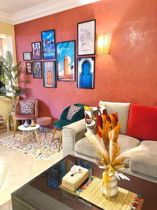 Appartement Marrakech Hivernage N54 Residence Caprice Palace มาร์ราเกช ภายนอก รูปภาพ