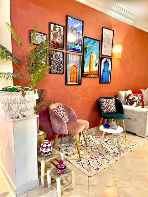 Appartement Marrakech Hivernage N54 Residence Caprice Palace มาร์ราเกช ภายนอก รูปภาพ