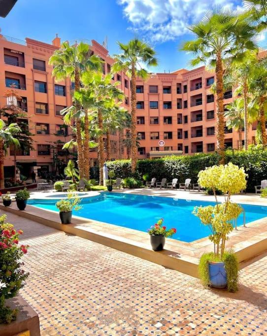 Appartement Marrakech Hivernage N54 Residence Caprice Palace มาร์ราเกช ภายนอก รูปภาพ
